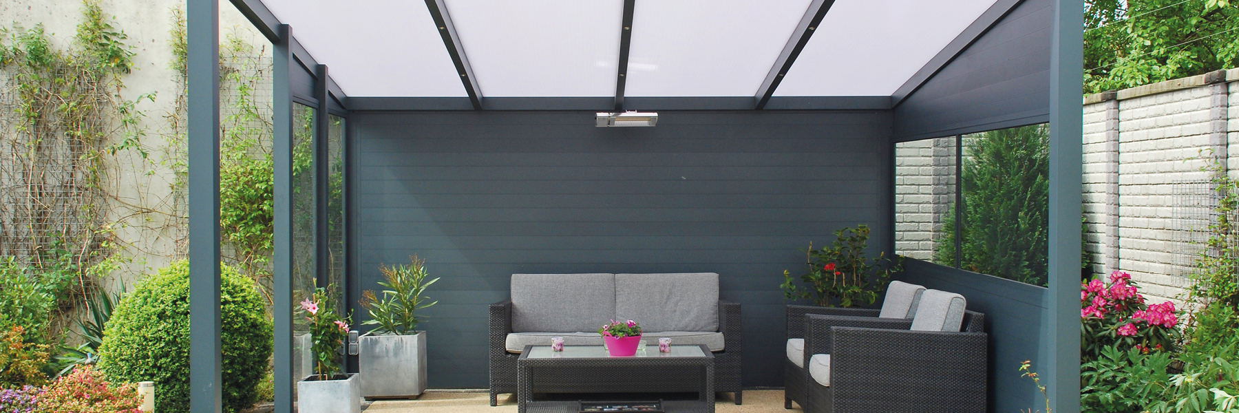 Veranda Lounge antraciet