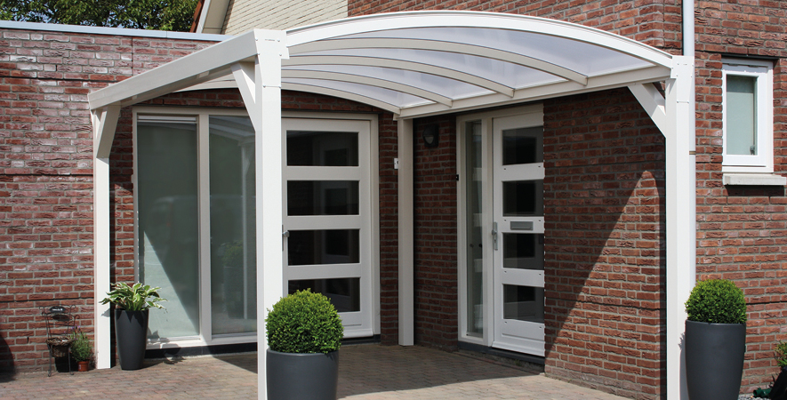Verasol-Lijnen-Banners-carport-gebogen voor deur huis